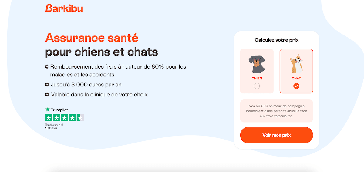 Barkibu assurance pour chat site